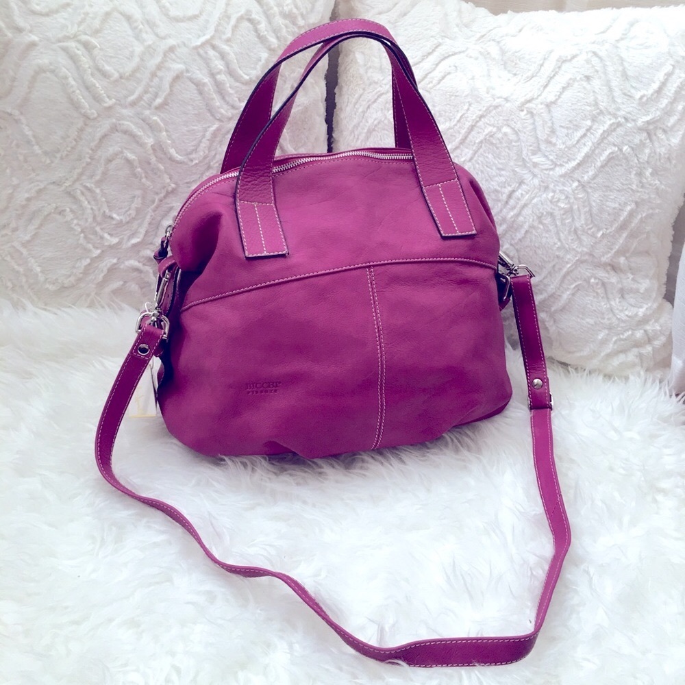 BICCHI Italian Leather Hobo Bag
